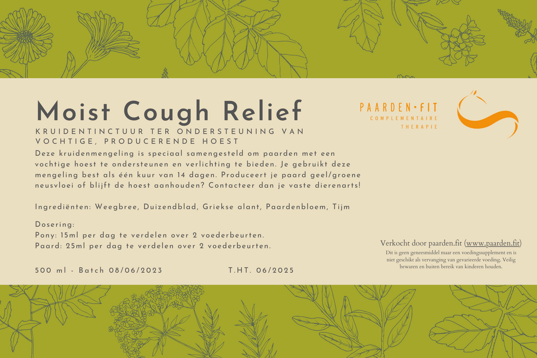 Moist Cough Relief tinctuur